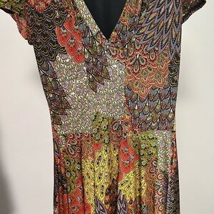 Joseph Ribkoff Colorful Paisley Maxi Dress